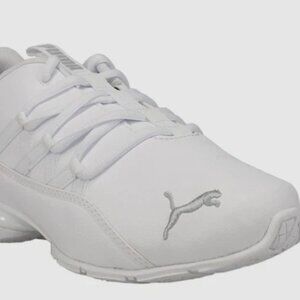 PUMA Riaze Prowl SL Wide White-Silver Women's (Size 6.5)